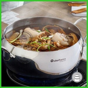 Nồi T Chef Series Casserole - 3.8L, nắp kim loại