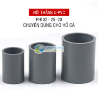 Nối thẳng U-PVC XÁM chuyên dùng cho hồ cá
