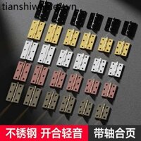 Nội Thất Bằng Thép Không Gỉ Dày Bản Lề Nhỏ Cửa Gỗ Tủ Quần Áo Cửa Mini 7cm 8cm 10cm Cửa Sổ Hộp Nhỏ Bản Lề