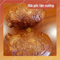 [Nội Thất Mộc] Tượng chú heo ủn ỉn phát, tài  gỗ hương