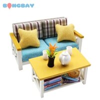 Nội Thất Nhà Búp Bê DIY - Ghế Sofa Đôi 1181027 Nhập Khẩu Chính Ngạch