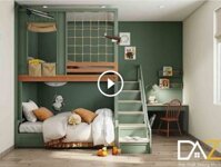 Nội thất phòng ngủ bé gái AZ-23