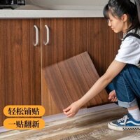 Nội Thất Tân Trang Đổi Màu Phim Tủ Quần Áo Miếng Dán Cửa Miếng Dán Tự Dính Hạt Gỗ Giấy Dán Tường Để Bàn C