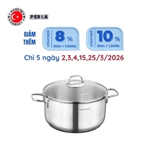 Nồi thép không gỉ Perla Korkmaz A1654 2,3L
