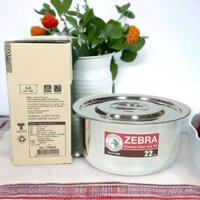 Nồi Thố Inox có nắp Zebra Indian 1 đáy 30cm - 170030