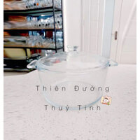 Nồi thuỷ tinh 2,5L ( Không Nấu Được) sử dụng dc lò vi sóng