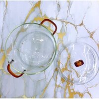 NỒI THUỶ TINH DECOR (SỬ DỤNG ĐƯỢC TRÊN BẾP GAS VÀ HỒNG NGOẠI)