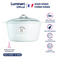 Nồi thủy tinh Luminarc 3L H6007TU dùng bếp từ, bảo hành 10 năm, sản xuất tại Pháp | Hàng chính hãng