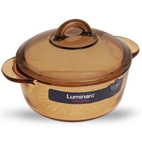 Nồi thủy tinh Luminarc Amberline Trianon Eclipse 3.5L thân xoắn đáy nhám