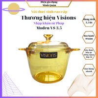 Nồi thuỷ tinh Vision VS-3.5/CL1  hàng chính hãng , an toàn cho sức khỏe , bảo hành 10 năm, dung tich 3.5L