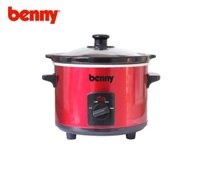 Nồi Tiềm Nấu Cháo Chậm Kho Cá Hầm Chưng Yến Đa Năng Benny BSL-35A 3.5 lít - Hàng chính Hãng