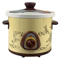 Nồi Tiềm Nấu Cháo Chậm Kho Cá Hầm Chưng Yến Đa Năng - Màu Ngẫu Nhiên - Hàng Chính Hãng - 1,5 lít