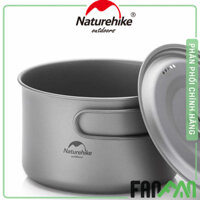 NỒI TITANIUM DÃ NGOẠI TI POT 1300ML NATUREHIKE TDG01/02 NH18T101