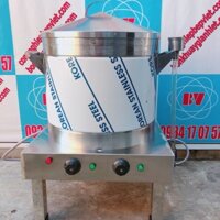 Nồi Tráng Bánh Cuốn Bằng Điện inox 2 lớp 40cm