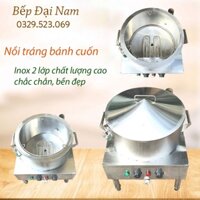 Nồi tráng bánh cuốn bằng điện 50 cm, nồi làm bánh cuốn