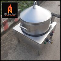nồi tráng bánh cuốn đường kính 30cm, inox sáng bóng bền đẹp