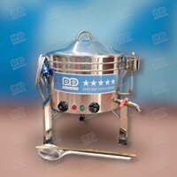 Nồi tráng bánh cuốn inox dùng điện có thăm mực nước 40cm