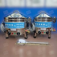 Nồi tráng bánh cuốn inox dùng điện 110V (Nhật, Mỹ)