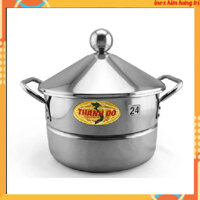 Nồi Tráng Bánh Cuốn Thành Đô Đa Năng,có thể dùng hấp nấu 3 in 1 (tặng kèm cây tre,gáo dừa)
