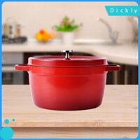 Nồi tráng men gang Nồi tráng men nhỏ gọn cho nhà hàng ca ngợi nhà bếp