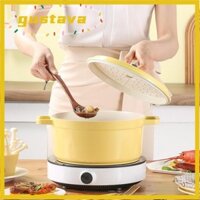 Nồi tráng men GUSTAVA, 2.75 / 4.75L có nắp Nồi súp nấu ăn, Tay cầm kép đa năng Nồi nhôm đúc không dính Nồi cảm ứng Gas