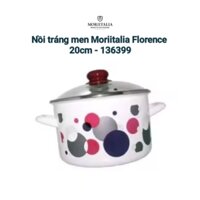 Nồi tráng men thấp Moriitalia Florence 
20cm - 136399