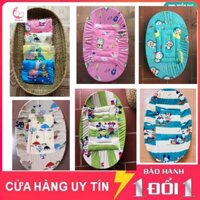 Nôi Tre Đặt Nằm Võng Cho Bé Size 120x70 Kèm Bọc Nệm