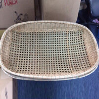 Nôi tre đặt trên võng cho bé nằm ngủ – cỡ trung