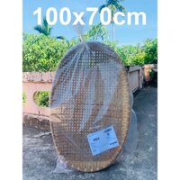 Nôi tre đặt võng (100x70cm) cho bé từ 0-24 tháng tuổi