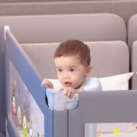 Nôi Trẻ Em, Lan Can Trẻ Em, Hàng Rào Trẻ Em, Vách Ngăn Chống Rơi, Lan Can Nâng Bên Giường, Ba Mặt Chống Rơi