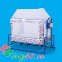 Nôi trẻ em loại đại 2 tầng tự động Long Hưng NĐ-32