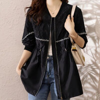 Nối trơn Nữ Bóng Chày Aviator Áo Khoác Zip-up Giá Rẻ Youthful Sale Lót Áo Khoác Máy Bay Ném Bom Nữ Phong Cách Hàn Quốc Ưu Đãi Bông Tai Kẹp