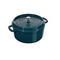 Nồi tròn STAUB COCOTTE MER 26CM – màu xanh cổ vịt