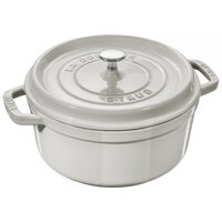 Nồi tròn STAUB COCOTTE WH-T 28CM – màu trắng sữa