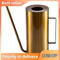 Nồi tưới nước bằng thép không gỉ Làm vườn Chậu tưới nước có thể sử dụng tay cầm để tưới cây hoa Sen Vàng