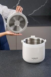 Nồi ủ KAIYO Nhật bản 3lít trắng - KTC30