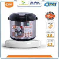 Nồi ủ nhiệt 5.0L COMET - CM7661 - Hàng Chính Hãng Bảo Hành 12 Tháng