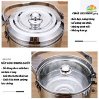 Nồi ủ nhiệt chân không đế gang 6.8 lít Thermal Cooker hầm gà hầm xương nấu cháo ⚡ Dùng cho mọi loại bếp⚡