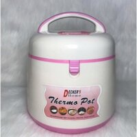 Nồi Ủ Nhiệt Đa Năng Decker’s Home 2.5 Lít P2000-25C - Hàng Chính Hãng