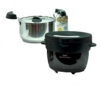 Nồi ủ Thermos KBB-1600 BK - Hàng chính hãng