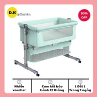 Nôi vải em bé, chân chữ y khung inox cao cấp, cũi ngủ gấp gọn tiện lợi di chuyển