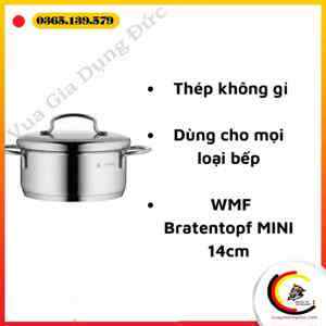 Nồi WMF Bratentopf Mini 14cm
