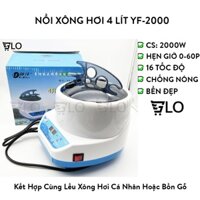 Nồi Xông Hơi Điện 4 Lít YF-2000 Có Điều Khiển Tiện Dụng