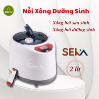 Nồi xông hơi SEKA 2 lít điều khiển Tiếng Việt dễ sử dụng | Nồi xông hơi sau sinh, nồi xông hơi dưỡng sinh tại nahf