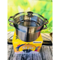 Nồi xửng hấp 2 tầng panasonic 24cm