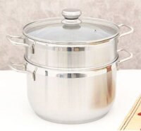 Nồi Xửng Hấp 26cm Quai Tán