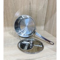 Nồi/quánh inox quấy bột Scanpan MaitreD 12cm 11231200 0,6L, thiết kế 3 lớp đúc liền