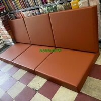 NoithatKTP Nệm Ngồi Chất Simili Giả Da Chống Thấm Nước ( Size 40x40x10cm ) ( 1 tấm ) mã 006