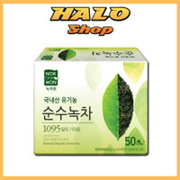 [Nok Cha Won] Trà xanh hữu cơ x 50 túi trà / Trà xanh Hàn Quốc