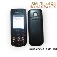 Nokia 2700c-2 RM-561 Đã Qua Sử Dụng